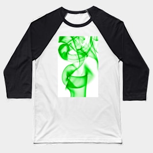 Smoke Close Up Baseball T-Shirt